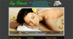 Desktop Screenshot of capdetente.net